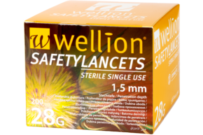 Wellion SafetyLancets 28G, A-Nr.: 4041094 - 01