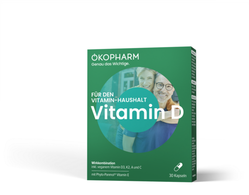 Ökopharm44® Wirkkombination für den Vitamin-Haushalt Vitamin D Kapseln 30ST, A-Nr.: 4363449 - 01