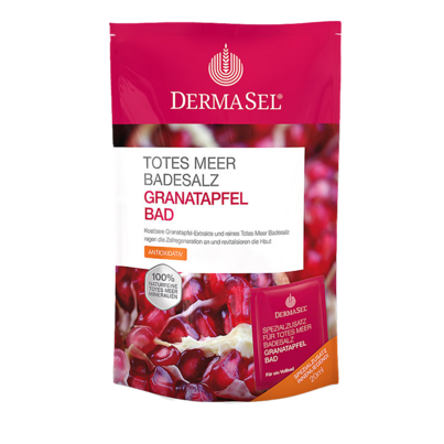 DermaSel® Totes Meer Badesalz Granatapfel, A-Nr.: 5565014 - 01