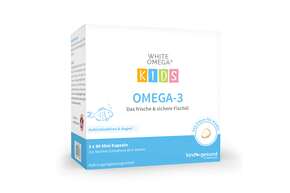 Omega-3 Kapseln für Kinder – 518 mg Fischöl mit DHA &amp;amp; EPA – zuckerfrei, A-Nr.: 5614221 - 01