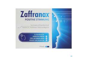 Zaffranax Kapseln Positive Stimmung 50000 30st, A-Nr.: 4563674 - 01