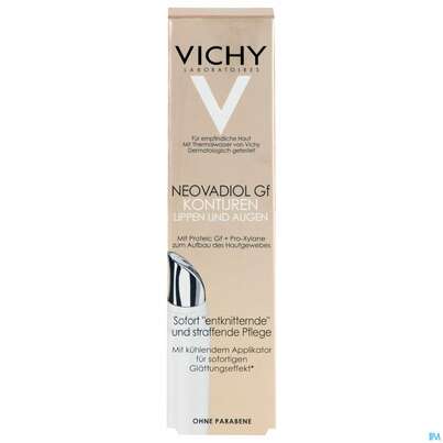 Vichy Neovadiol Konturen Lippen +augen 15ml, A-Nr.: 3696901 - 01