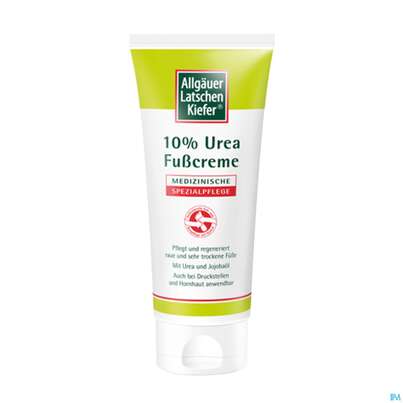 Allgäuer Latschenkiefer Fußpflege Lipidcreme 10% Urea 100ml, A-Nr.: 3698389 - 01