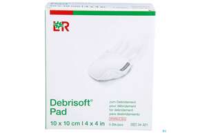 Debrisoft Pad 10x 10cm 5st, A-Nr.: 4611953 - 01