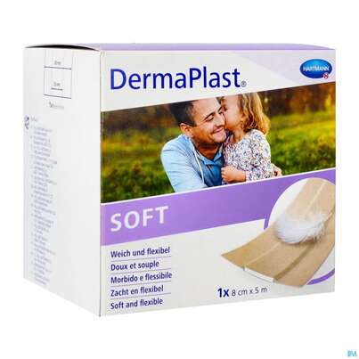 Wundpflaster Dermaplast/professional Soft 5mx 8cm 1st, A-Nr.: 2994157 - 02