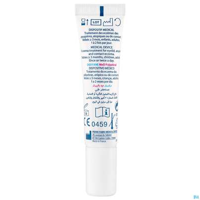 Sie sehen eine Packung Ducray Dexyane Med Creme Augenlid Neu 15ml, Produktbild: 07 Ducray Dexyane Med Creme Augenlid Neu 15ml, A-Nr.: 5659703 - 07