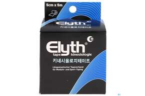 Tape Elyth Kinesiotape-verband 5cmx 5m Schwarz 1st, A-Nr.: 3267270 - 01