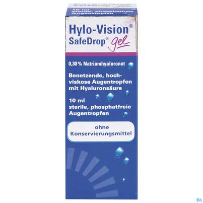 Augentropfen Hylo-vision Safe Drop Gel 10ml 10ml, A-Nr.: 4438816 - 01