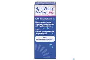 Augentropfen Hylo-vision Safe Drop Gel 10ml 10ml, A-Nr.: 4438816 - 01