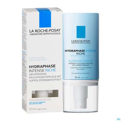 La Roche Posay Gesichtspflege Hydraphase/intense Reichh.trockene Haut 50ml, A-Nr.: 3443465 - 04