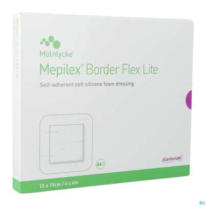 Wundverband Mepilex Silikon Lite 15x 15cm 5st, A-Nr.: 2829932 - 02