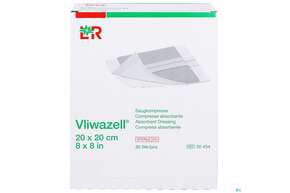 Vliwazell Saugkompresse Steril 20x 20cm 30st, A-Nr.: 3707467 - 01