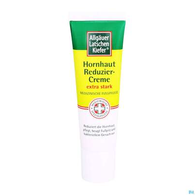 Sie sehen eine Packung Allgaeuer Latschenkiefer Hornhaut Reduzier-creme Extra Stark Neu 30ml, Produktbild: 05 Allgaeuer Latschenkiefer Hornhaut Reduzier-creme Extra Stark Neu 30ml, A-Nr.: 4834848 - 05