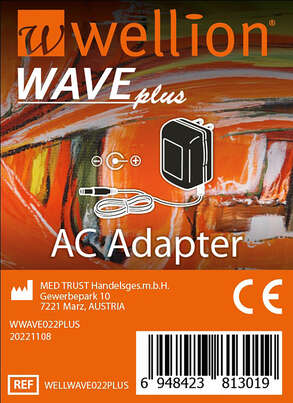 WELLWAVE022P Wave Plus AC Adapter, A-Nr.: 5883659 - 01