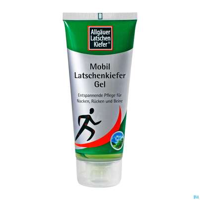 Sie sehen eine Packung Allgäuer Latschenkiefer Mobil Latschenkiefer Gel 100ml, Produktbild: 02 Allgäuer Latschenkiefer Mobil Latschenkiefer Gel 100ml, A-Nr.: 3139951 - 02