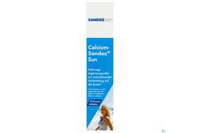 Sonnenprodukte Calcium Sandoz Sun Brausetabl 500mg 20st, A-Nr.: 3905492 - 01