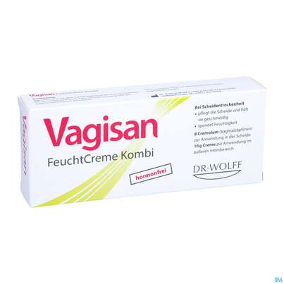 Vagisan Kombi Feuchtcreme 10g +zaepfchen 8stk 1pk, A-Nr.: 4089451 - 03