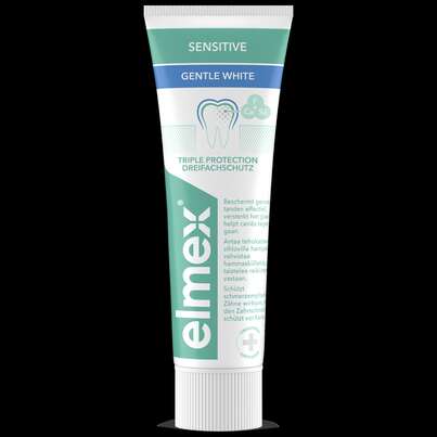 elmex® Sensitive Sanftes Weiss Zahncreme, A-Nr.: 5449667 - 01