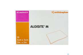 Wundverband Algisite M Calciumalginat 5x 5cm 10st, A-Nr.: 2167750 - 01