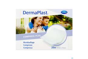 Dermaplast Compress Plus 7,5x10cm 25st, A-Nr.: 4358342 - 01