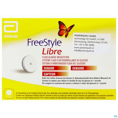 Diagnostika U.zubehoer Freestyle/libre Sensor Pq 71538 1st, A-Nr.: 5665394 - 01