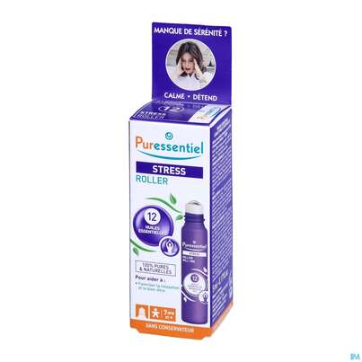 Puressentiel Stress Roll On +12 Aetherischen Oelen 5ml, A-Nr.: 3831871 - 02