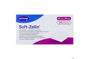 Alkoholtupfer Soft-zellin 100st, A-Nr.: 5769461 - 01