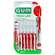 Gum Interdentalbuersten Travler/kerze/rot Draht 0,46mm Zwi 0,8mm1314g 6st, A-Nr.: 4123231 - 01