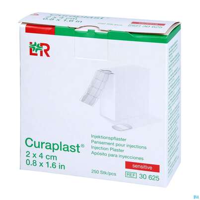 Injektionspflaster Curaplast 2x 4cm 250st, A-Nr.: 1430056 - 04