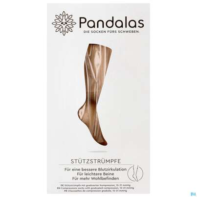 Stuetzstruempfe Pandalas Graduiert/70den Nylon Simply Elastisch. Nude 37/39 00006 1pk, A-Nr.: 5845788 - 01