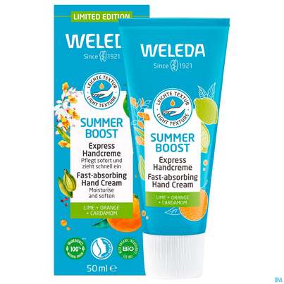 Weleda Summer Boost Express Handcreme 50ml, A-Nr.: 5780988 - 05