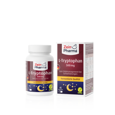 Zeinpharma L-Tryptophan 500 mg Kapseln, A-Nr.: 4331917 - 01