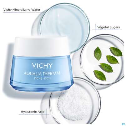 Vichy Aqualia/thermal/reichhalt. Feuchtigkeitspflege Dynamisch Trocken Hauttiege 50ml, A-Nr.: 4838036 - 06