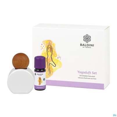 Taoasis Baldini Set/yogaduft M.oel 10ml +duftvase Holzkugel 1st, A-Nr.: 4158382 - 04