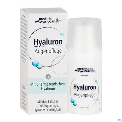 Sie sehen eine Packung Hyaluron Augenpflegecreme 15ml, Produktbild: 05 Hyaluron Augenpflegecreme 15ml, A-Nr.: 4554480 - 05