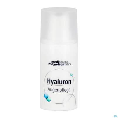 Sie sehen eine Packung Hyaluron Augenpflegecreme 15ml, Produktbild: 06 Hyaluron Augenpflegecreme 15ml, A-Nr.: 4554480 - 06