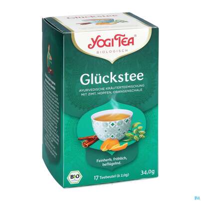 Yogi Tea Bio Glueckstee 34g 17st, A-Nr.: 5750007 - 05