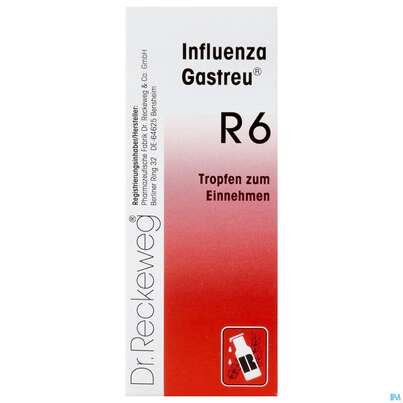 Reckeweg Gastreu Tropfen Influenza R6 50ml, A-Nr.: 1294860 - 01