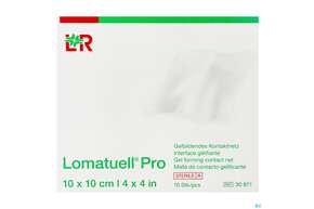 Wundauflagen Lomatuell Pro 10x 10cm 10st, A-Nr.: 4257718 - 01