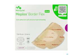 Wundverband Mepilex Border Flex 7,8x10cm -moe 5st, A-Nr.: 4350174 - 01