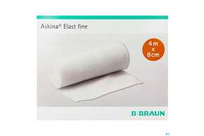 Mullbinden Askina Elast/fine Einz.verp. 4mx 8cm 20st, A-Nr.: 2675475 - 01