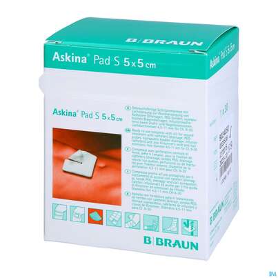 Askina Pad S 5x 5cm 30st, A-Nr.: 3091397 - 02