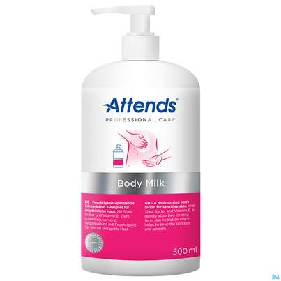 Attends/care Body Milk 500ml, A-Nr.: 3138874 - 01