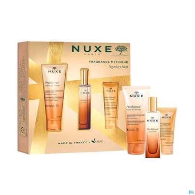 Sie sehen eine Packung Nuxe Xmas/2023/legendary Scent Prodigieux Le Parf.30ml Douche 100ml+lait Parf 1st, Produktbild: 03 Nuxe Xmas/2023/legendary Scent Prodigieux Le Parf.30ml Douche 100ml+lait Parf 1st, A-Nr.: 5808793 - 03