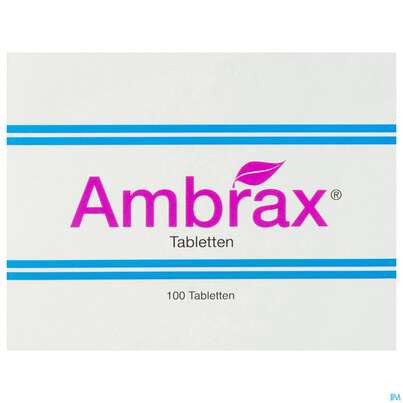 Ambrax Tabl 100st, A-Nr.: 2976834 - 01