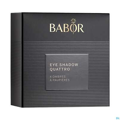 Sie sehen eine Packung Babor Eye Shadow Quattro 01 Nudes 60810 4g, Produktbild: 02 Babor Eye Shadow Quattro 01 Nudes 60810 4g, A-Nr.: 5580539 - 02