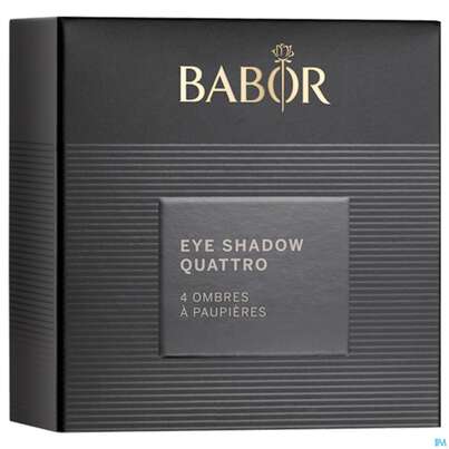 Sie sehen eine Packung Babor Eye Shadow Quattro 01 Nudes 60810 4g, Produktbild: 01 Babor Eye Shadow Quattro 01 Nudes 60810 4g, A-Nr.: 5580539 - 01