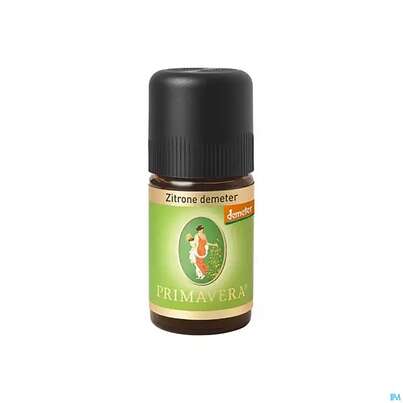 Aetherische Oele Primavera Zitrone Demeter 5ml, A-Nr.: 4614644 - 01