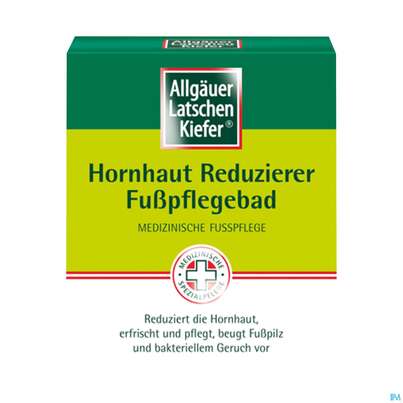 Allgaeuer Latschenkiefer Hornhaut Reduzier-fusspflegebad 10 X10g 100g, A-Nr.: 4610103 - 01