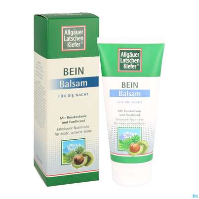 Sie sehen eine Packung Allgäuer Latschenkiefer Bein Balsam Für Die Nacht 200ml, Produktbild: 02 Allgäuer Latschenkiefer Bein Balsam Für Die Nacht 200ml, A-Nr.: 3577243 - 02